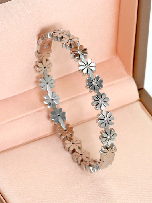 Flower Stainless Steel bracelet