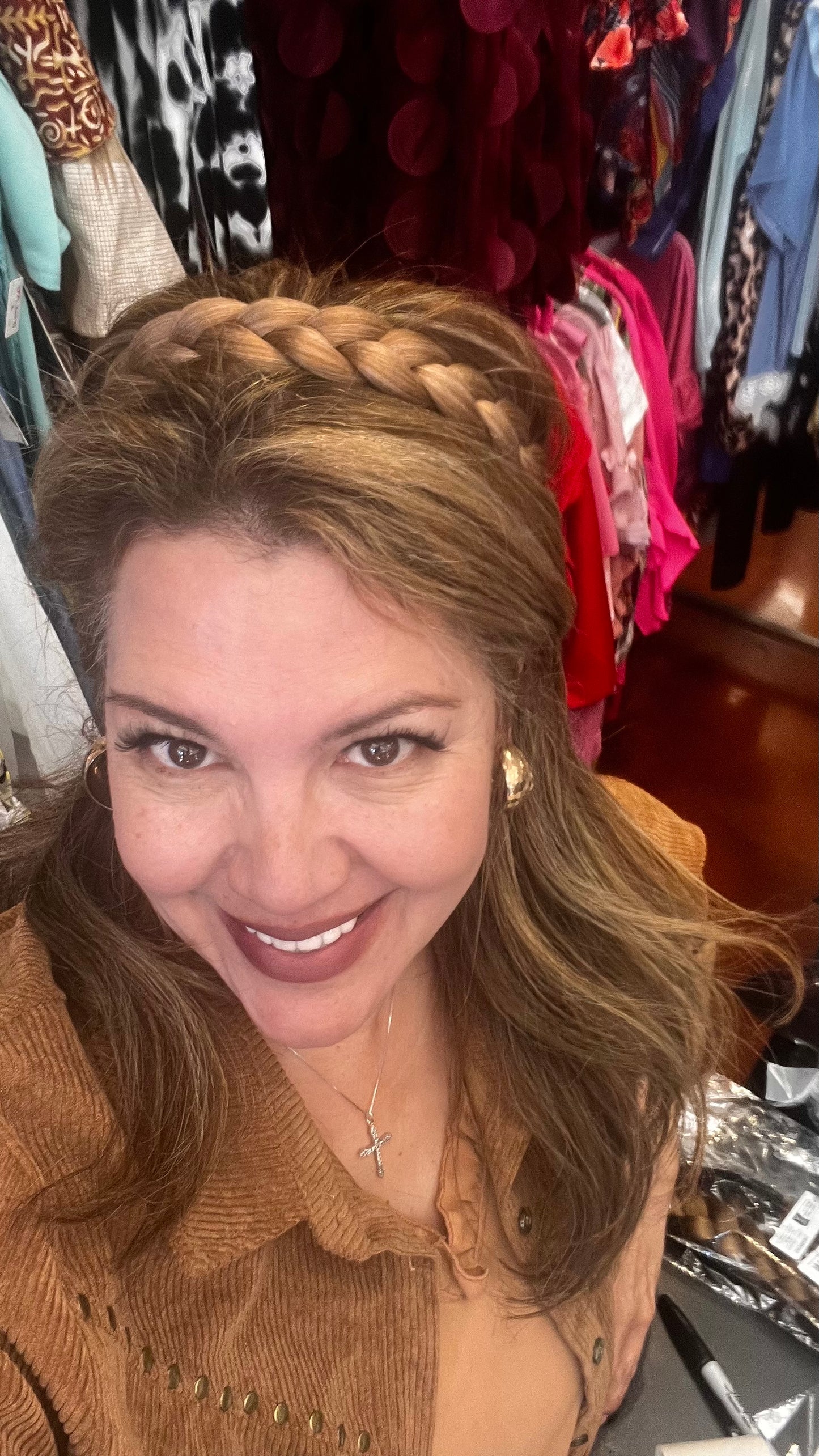 Maite Brown Mixed with Light Brown Headband