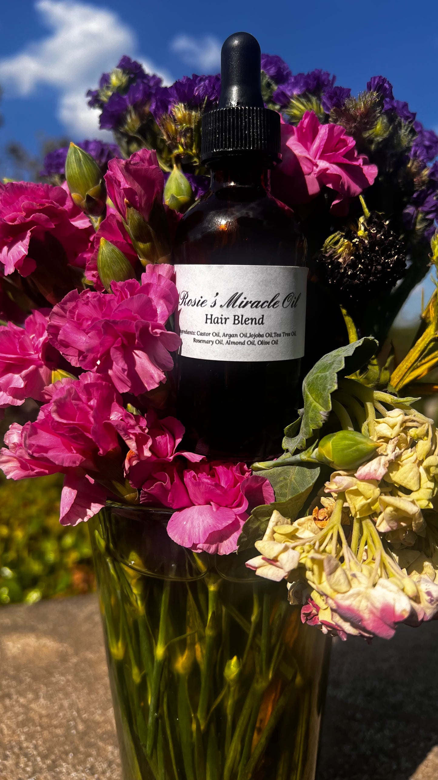 Rosie’s Miracle HAIR/ SCALP OIL BLEND 1 oz.