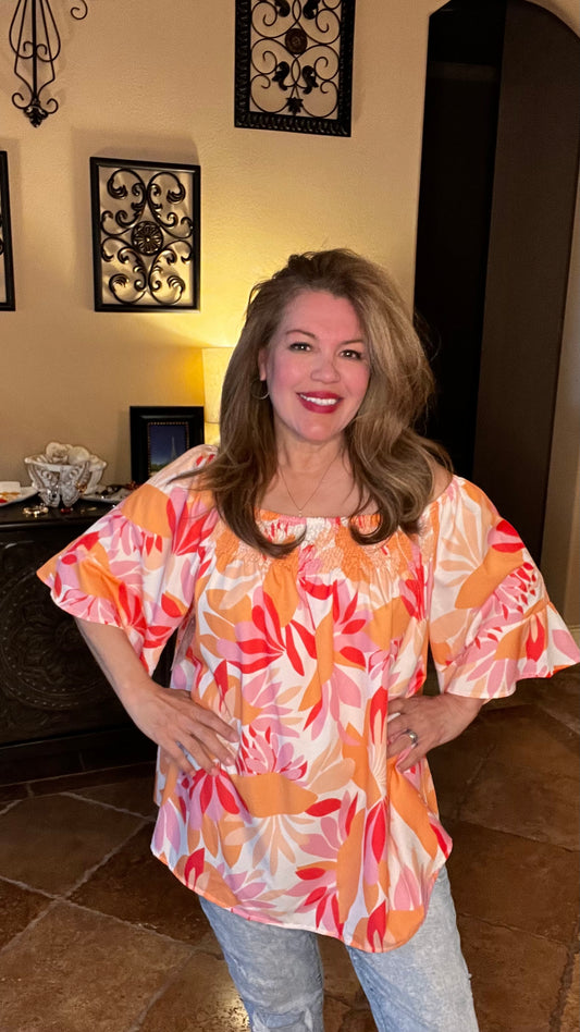 Hawaii Flower Top