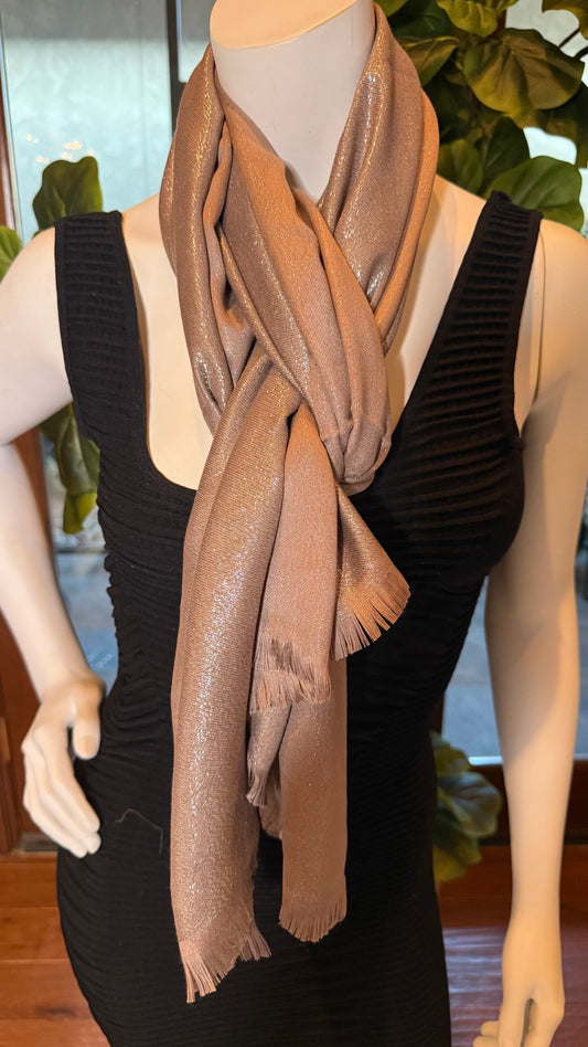 Champagne Time Scarf Top