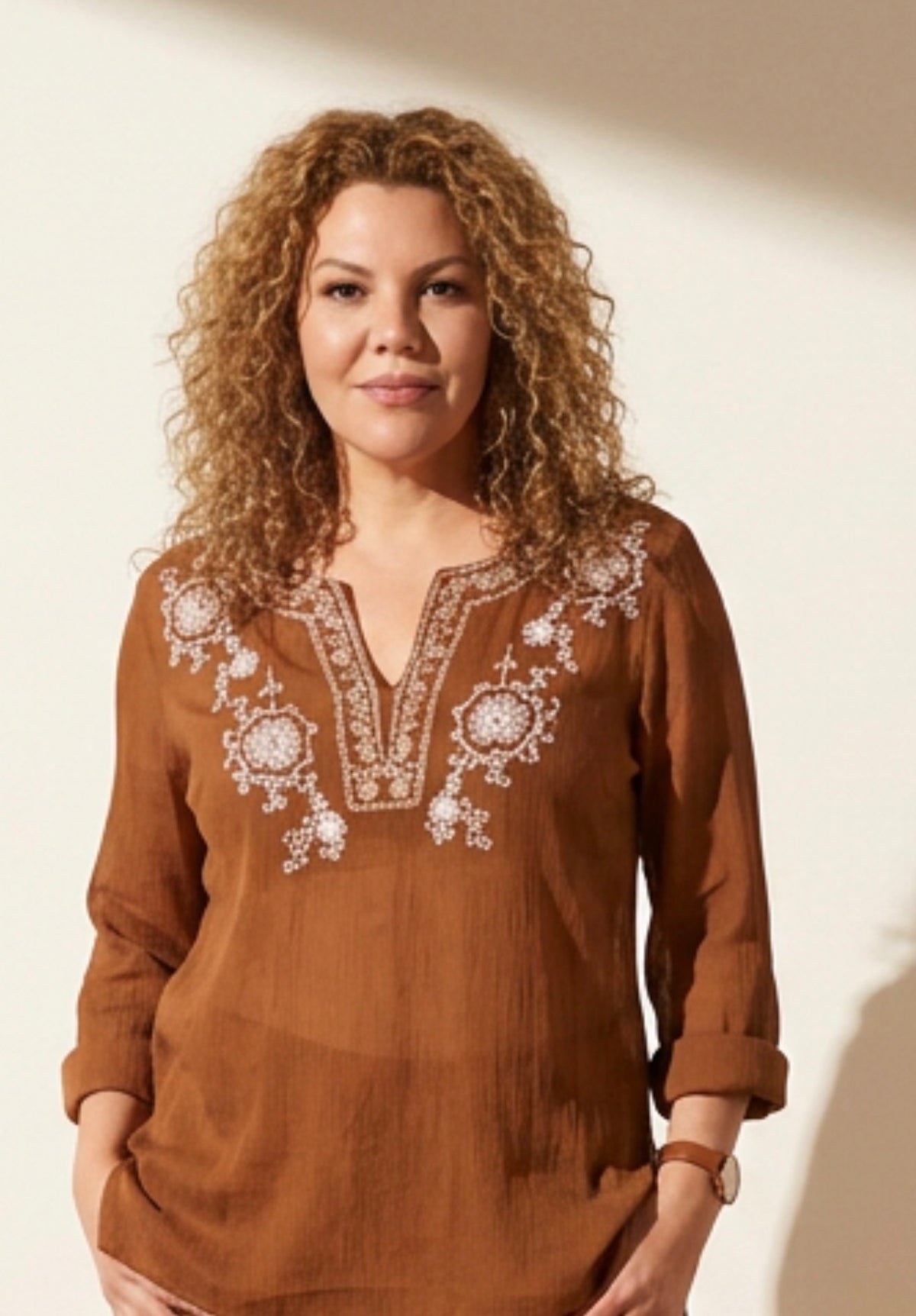 Brown Beauty Top