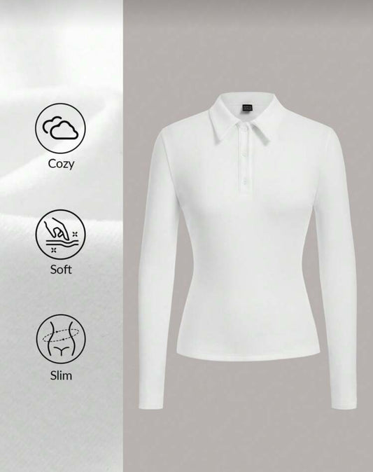 Blanca Long Sleeve Polo