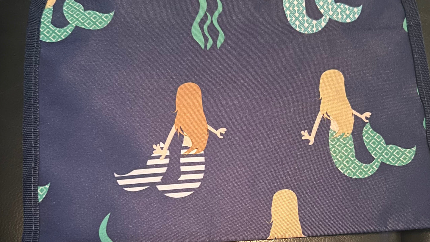 Mermaid jewelry bag