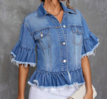 Load image into Gallery viewer, Carli Denim Top
