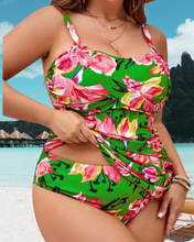 Load image into Gallery viewer, Floral Bathing Suit Dress

