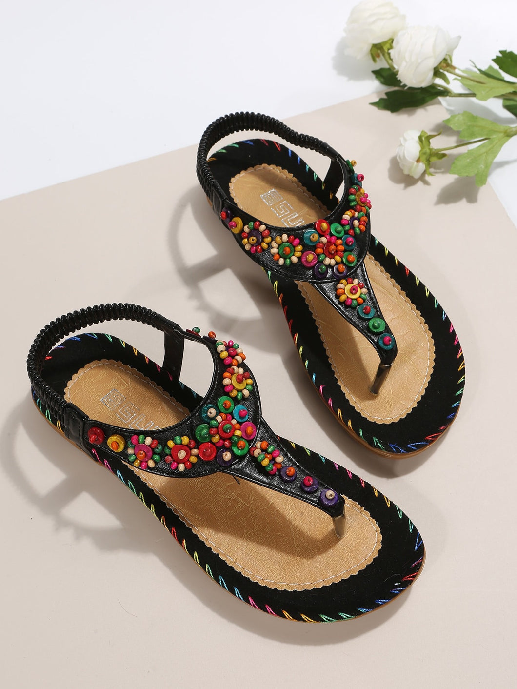 Black Taho Sandals