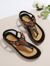 Load image into Gallery viewer, Deb Colored Bead Sandals
