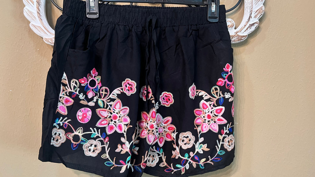 Gigi Flower Shorts