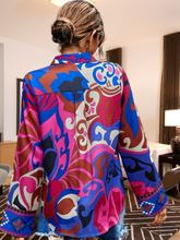 Load image into Gallery viewer, Kacie Vibrant Silky Top
