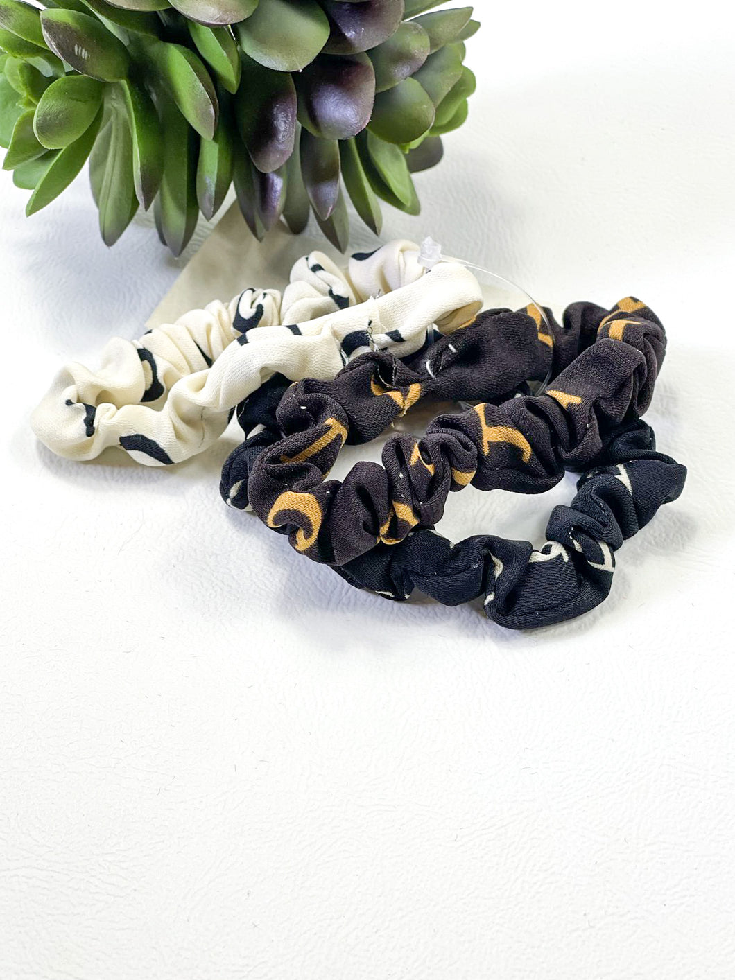 Lux Neutral Scrunchie Set