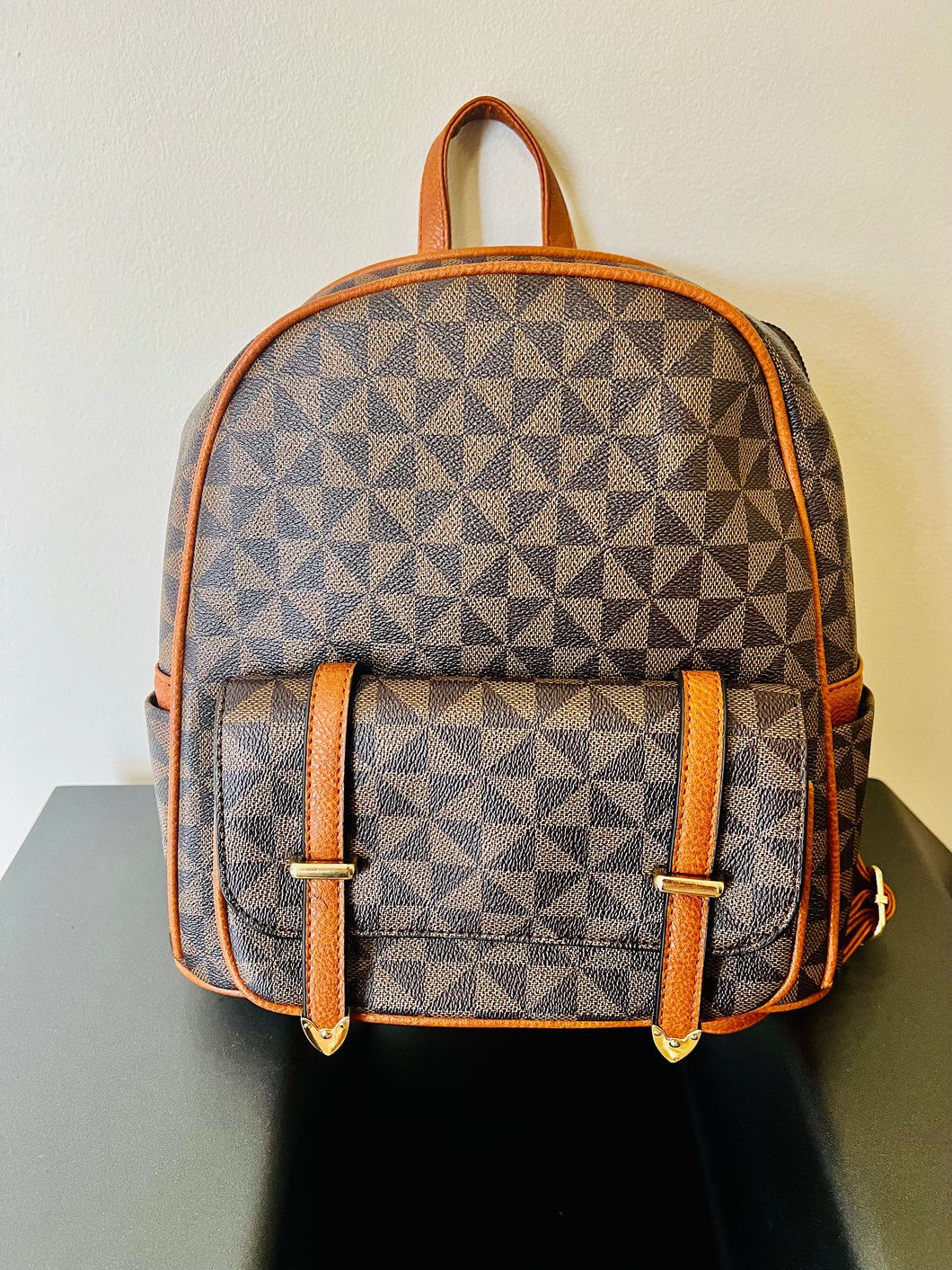 Lux Brown Back Pack