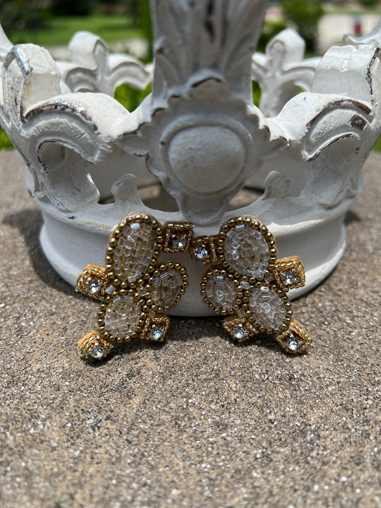 Penelope Cream Earrings