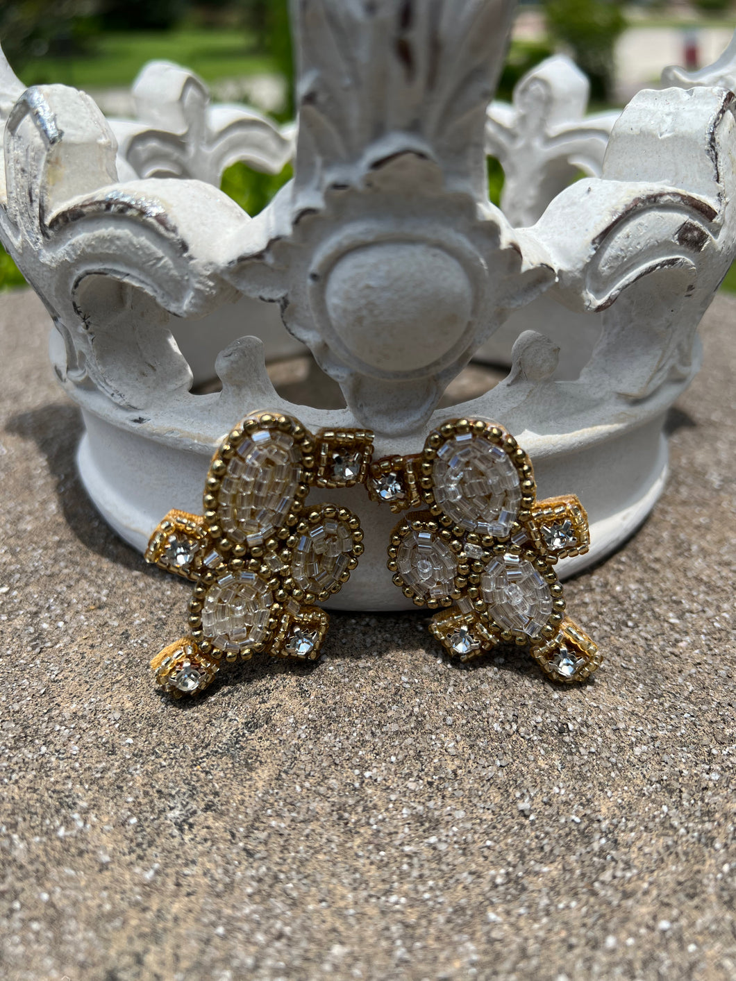 Penelope Cream Earrings