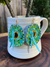 Load image into Gallery viewer, Sunflower Delight Turquoise Earrings
