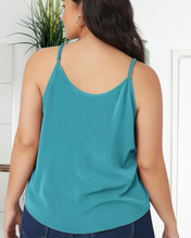 Load image into Gallery viewer, Sea Green Cami Top
