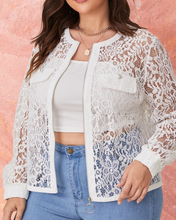 Load image into Gallery viewer, Delphine Lace Jacket
