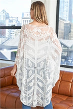 Load image into Gallery viewer, Chantilly White Lace Cover Top
