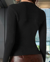Load image into Gallery viewer, Nova Onyx Sweater Top
